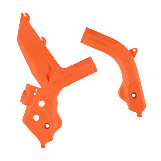 Protections cadre Polisport KTM SX/SX-F (19-22) EXC/EXC-F (20-22) orange - vue 2