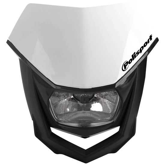 Phare arrière Halo blanc Polisport - vue 2