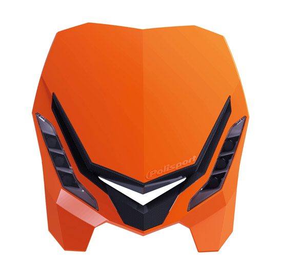 Phare arrière Avt E-Blaze orange/noir Polisport - vue 2