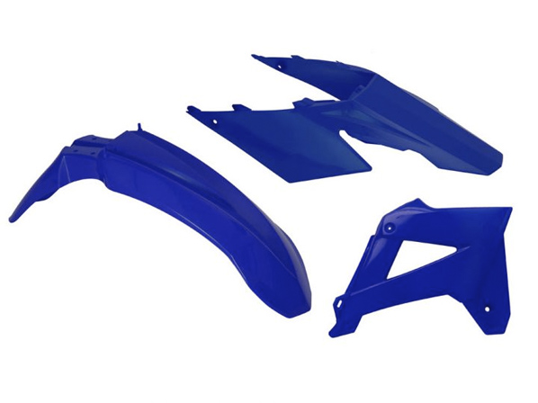 Kit plastique 3 pièces bleu R'TECH