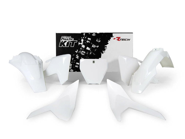 Kit plastique R'TECH Husqvarna blanc