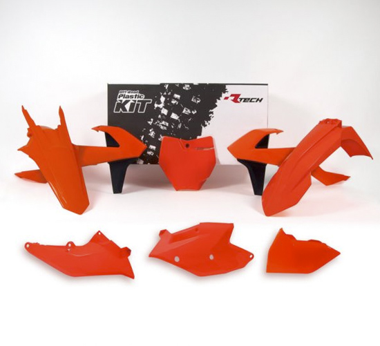 Kit plastique R'TECH KTM Orange Fluo SX/SXF 2016