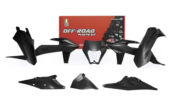 Kit plastique 6 pièces R'TECH KTM EXC/EXCF/XC-W/XCF-W 2020