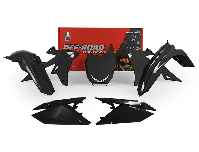 Kit plastique 5 pièces noir R'TECH