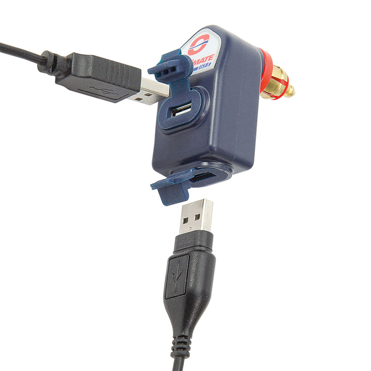 Chargeur USB OPTIMATE O-105 2 sorties 3300mA - vue 2