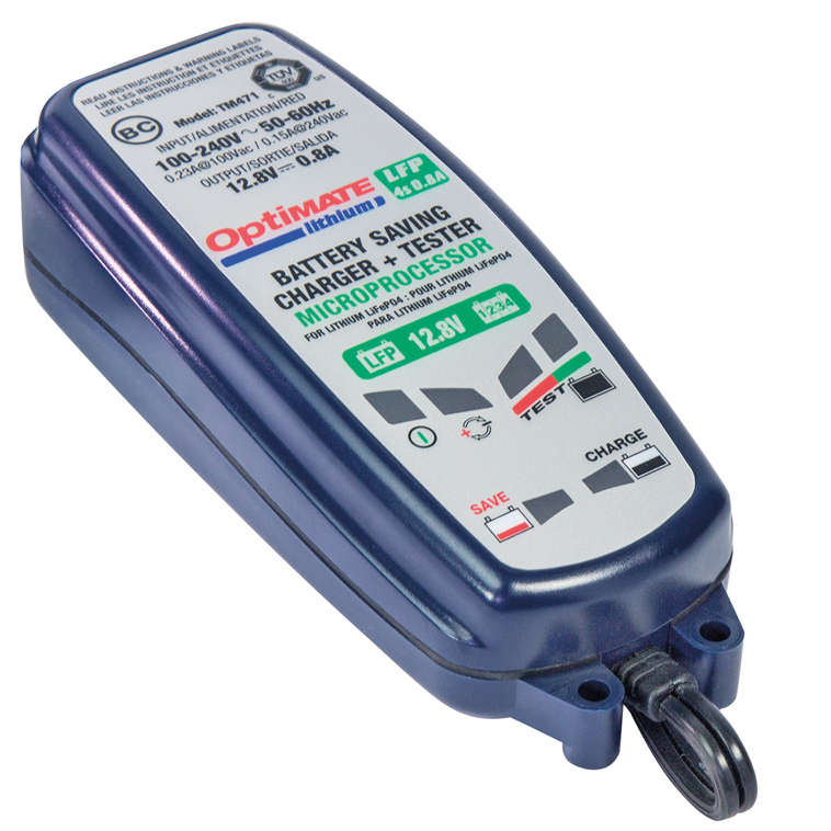 Chargeur Optimate Lithium 0,8A TM-470 - vue 2