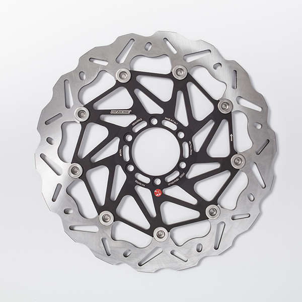 Disque de frein arrière BRAKING WK104L Wave Gauche