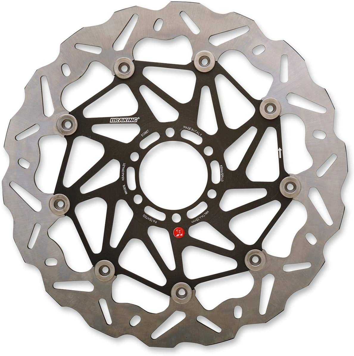 Disque de frein arrière wave flottant Ø320 BRAKING