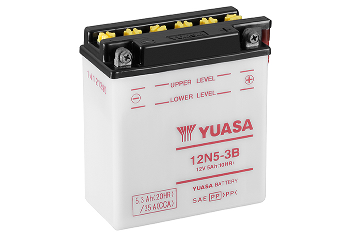 Batterie Yuasa 12N5-3B - vue 3