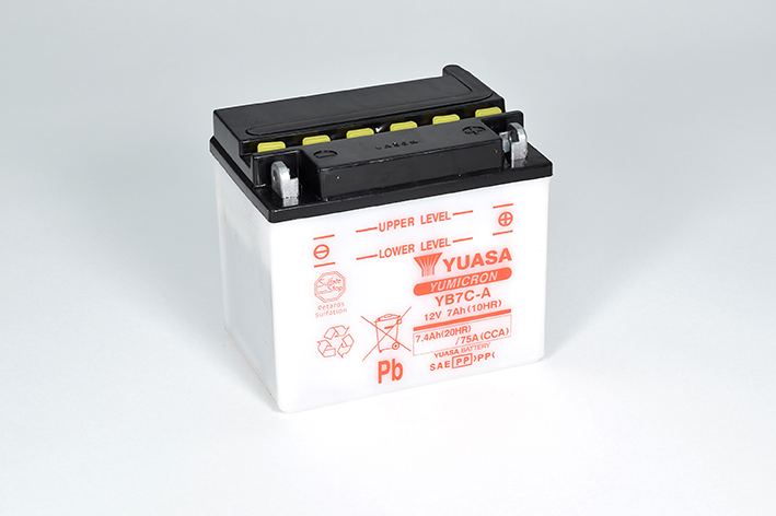 Batterie Yuasa YB7C-A - vue 2