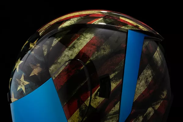 Casque ICON Airform Old Glory - vue 7