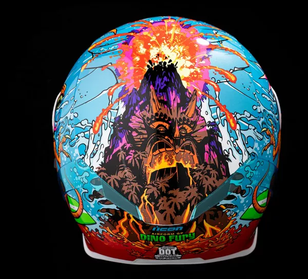 Casque ICON Airform™ Dino Fury - vue 10