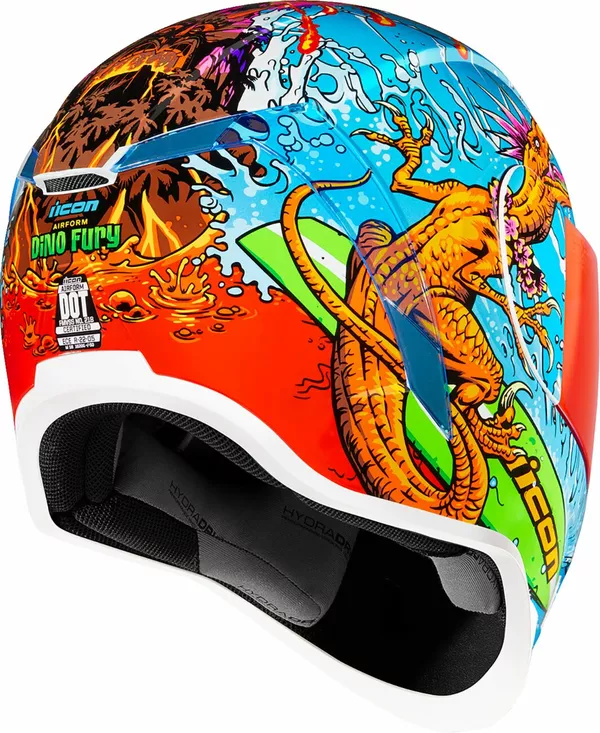 Casque ICON Airform Dino Fury - vue 3
