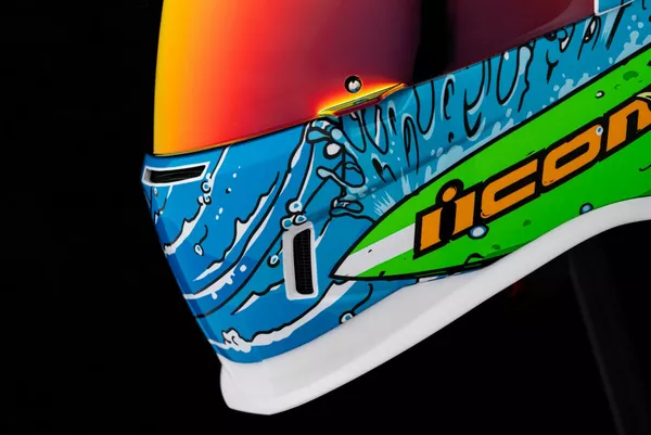 Casque ICON Airform Dino Fury - vue 7