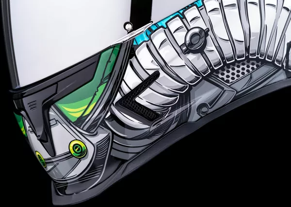 Casque ICON Airframe Pro Outbreak - vue 5