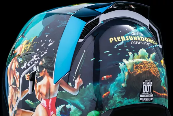 Casque ICON Airflite Pleasuredome 4 - vue 2