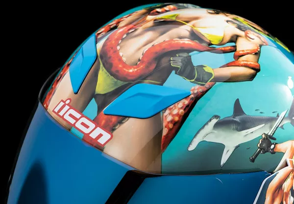 Casque ICON Airflite Pleasuredome 4 - vue 4