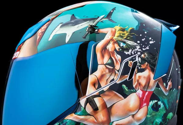 Casque ICON Airflite Pleasuredome 4 - vue 5