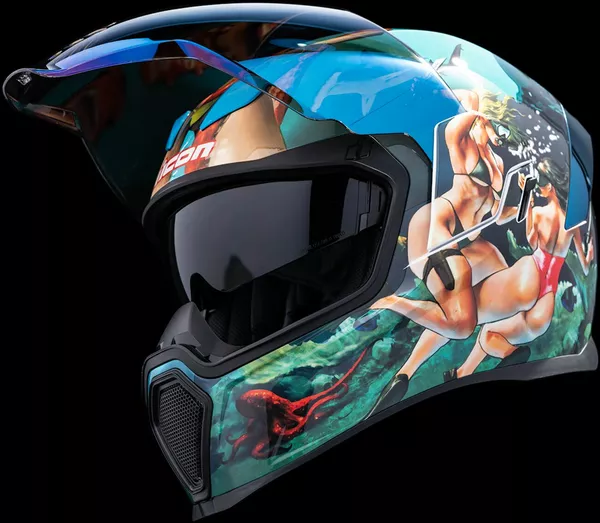 Casque ICON Airflite Pleasuredome 4 - vue 7