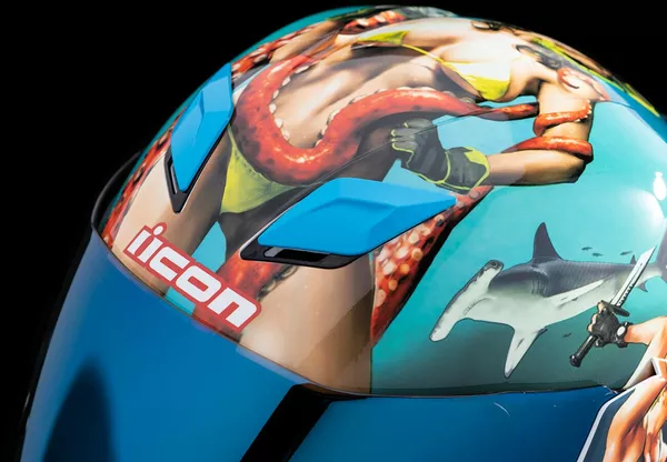 Casque ICON Airflite Pleasuredome 4 - vue 9