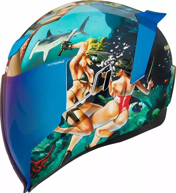 Casque ICON Airflite Pleasuredome 4 - vue 2