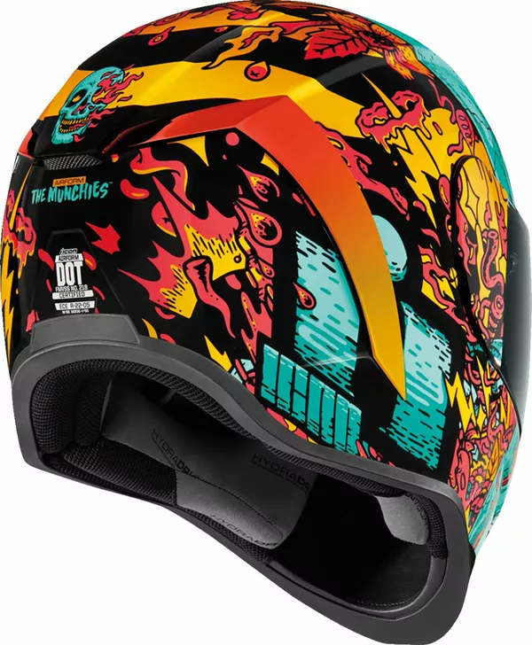 Casque intégral ICON Airform MIPS Munchies - vue 4