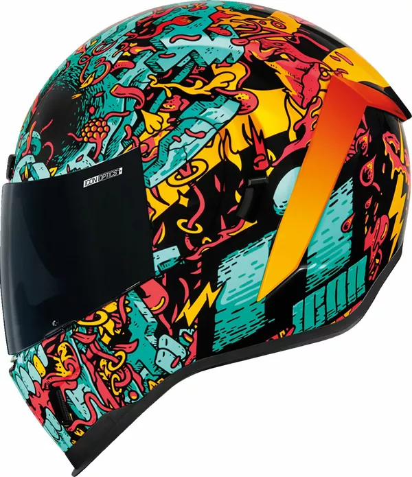 Casque intégral ICON Airform MIPS Munchies - vue 5
