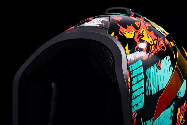 Casque intégral ICON Airform MIPS Munchies - vue 8
