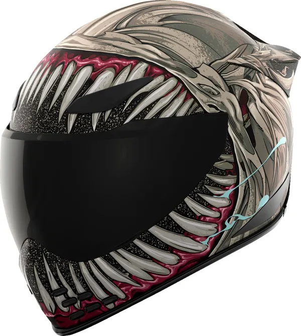 Casque ICON Domain Grand Maw Gris 2XL