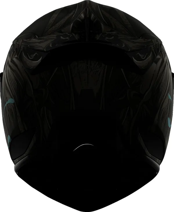 Casque ICON Domain Grand Maw Gris 2XL - vue 9