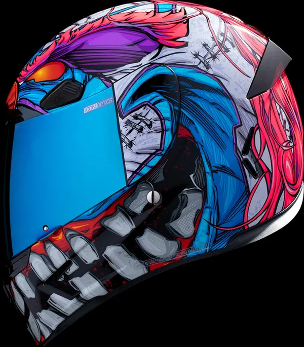 Casque ICON Airframe Pro Krazy Klown 2 - vue 3