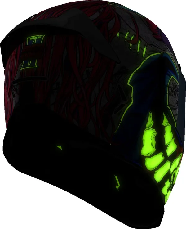Casque ICON Airframe Pro Krazy Klown 2 - vue 5