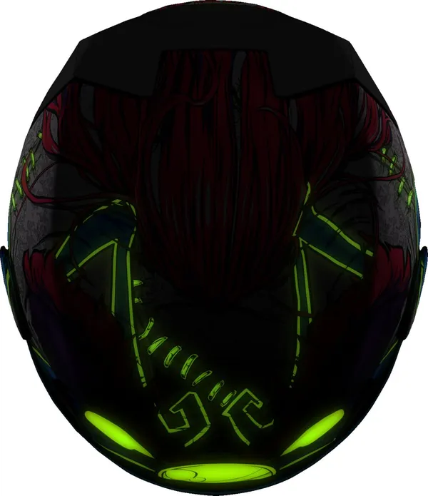 Casque ICON Airframe Pro Krazy Klown 2 - vue 2