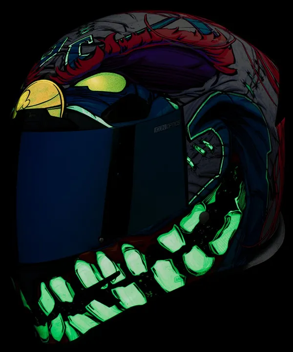 Casque ICON Airframe Pro Krazy Klown 2 - vue 3