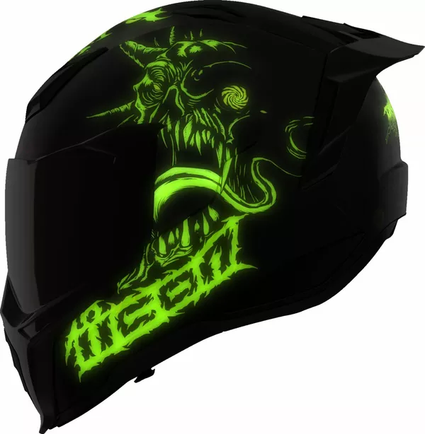 Casque ICON Ultraflite Misanthrope MIPS® - vue 4