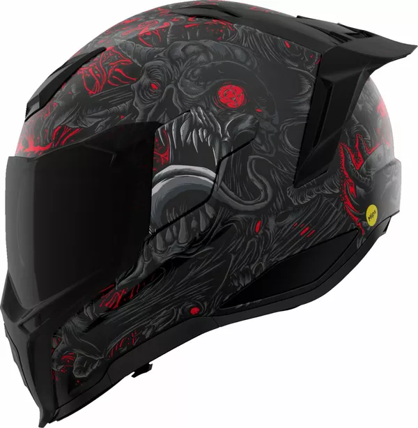 Casque ICON Ultraflite Misanthrope MIPS® - vue 2