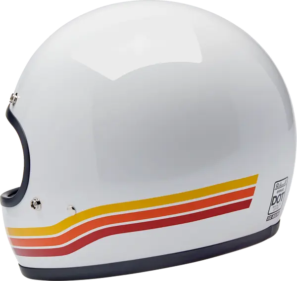 Casque Biltwell Gringo Sunset Spectrum - vue 7