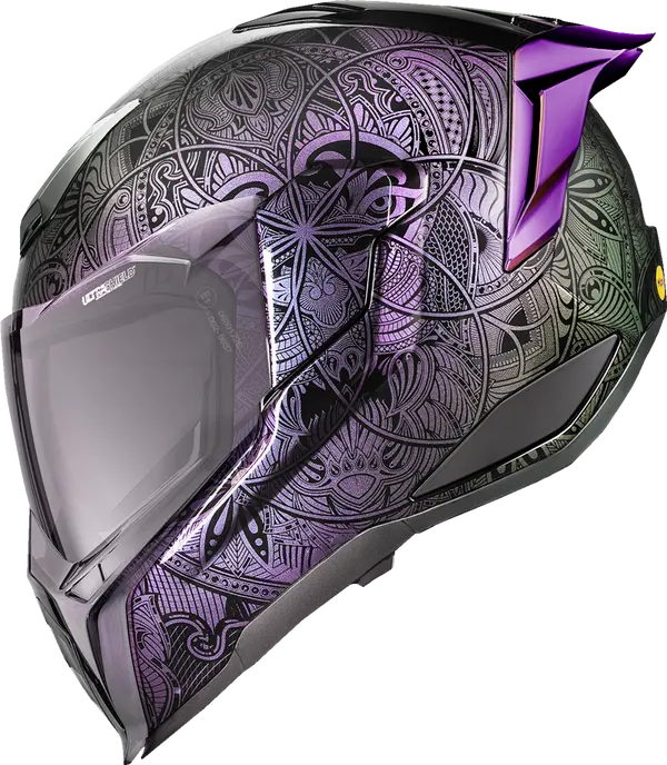 Casque ICON Ultraflite Opal Mandala MIPS - vue 3
