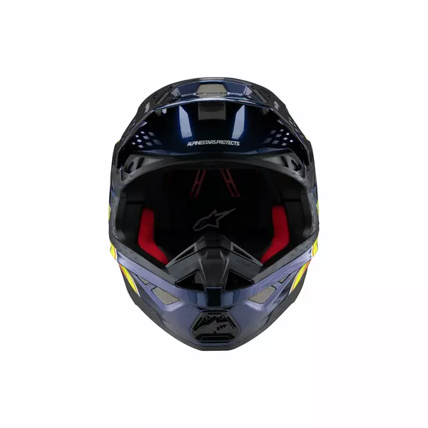 Casque Alpinestars S-M10 TLD25 bleu/or/jaune M - vue 3