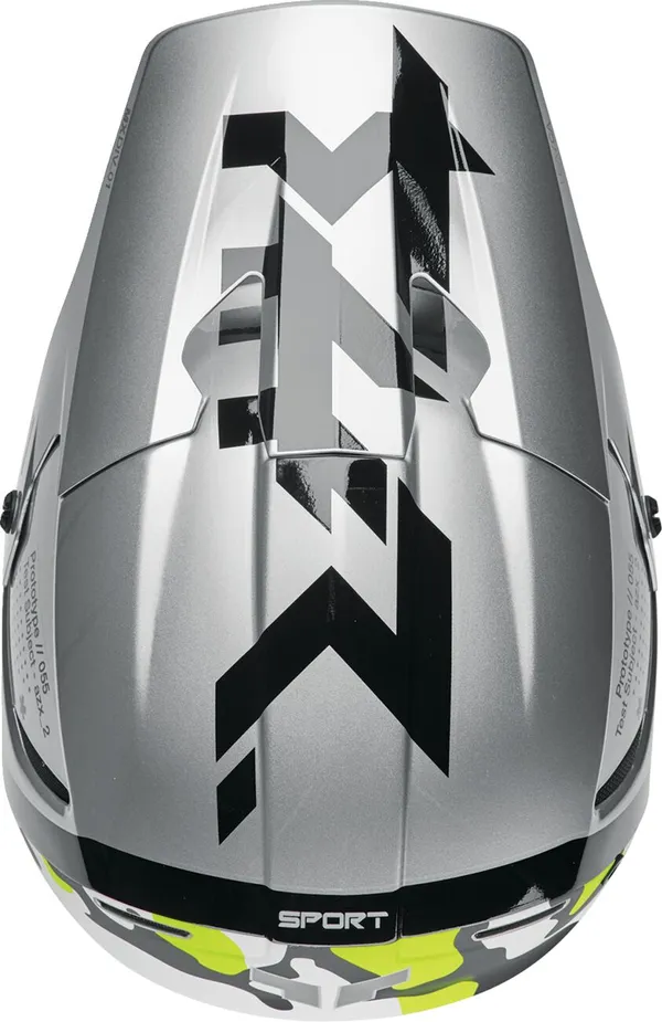 Casque THOR Reflex Sport Riot gris/acier - vue 4