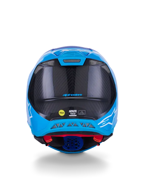 Casque ALPINESTARS S-M10 Flood Blue/Black - vue 2