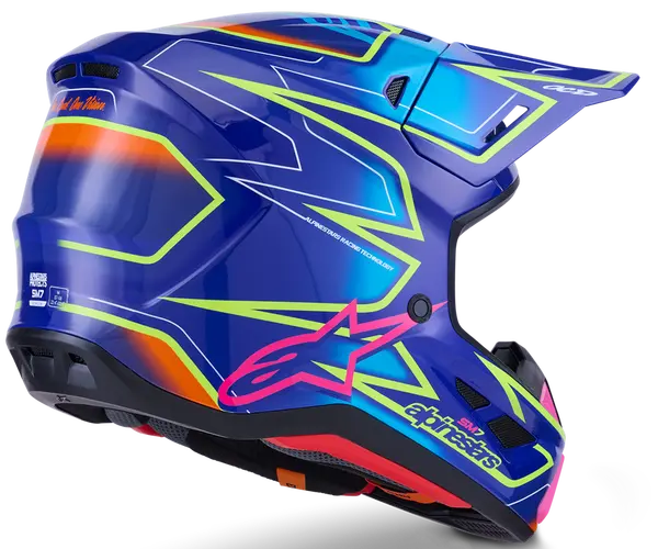 Casque Alpinestars S-M7 Cast - vue 4