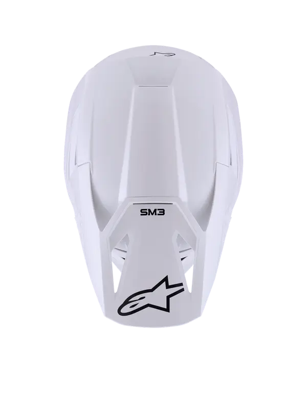 Casque Alpinestars SM3 blanc brillant XL - vue 2