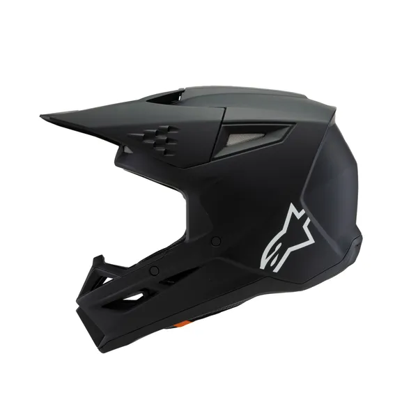 Casque Alpinestars YTH SM3 solid black - vue 3