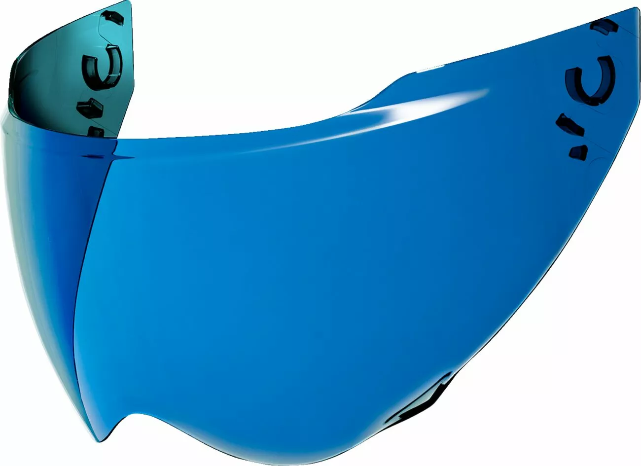 Casque ICON Shield Domain Boatdrink Bleu