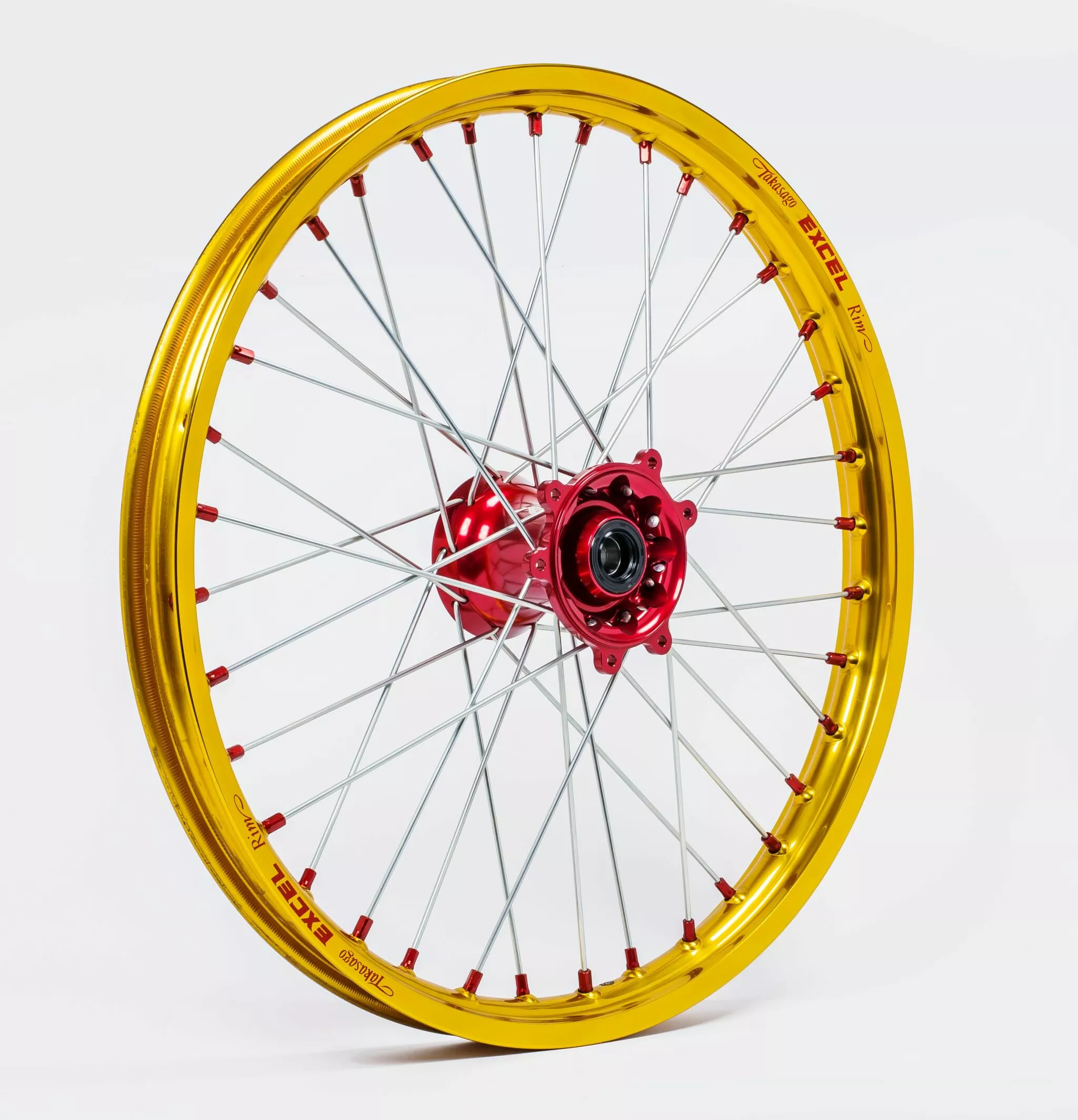 Roue KITE Elite MX-EN avec rayons argentés