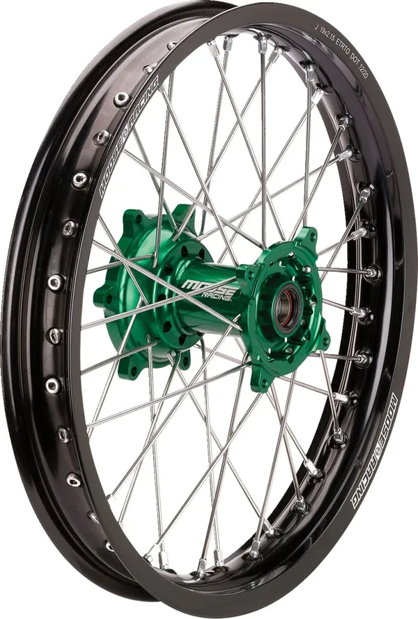 Roue complète 2.15X19 Kawasaki Moose Offroad Hard-Parts - vue 2