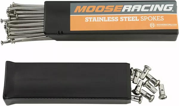 Jeu de rayons en acier inoxydable Moose Offroad Hard-Parts - vue 2