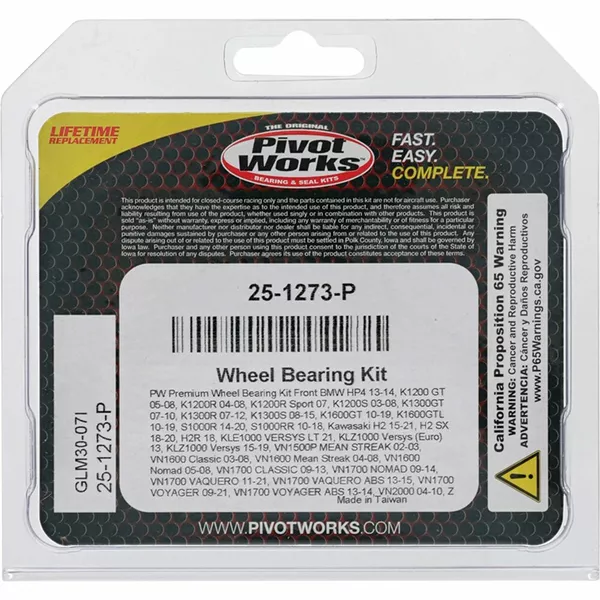 Kit de roulement PIVOT WORKS - vue 2