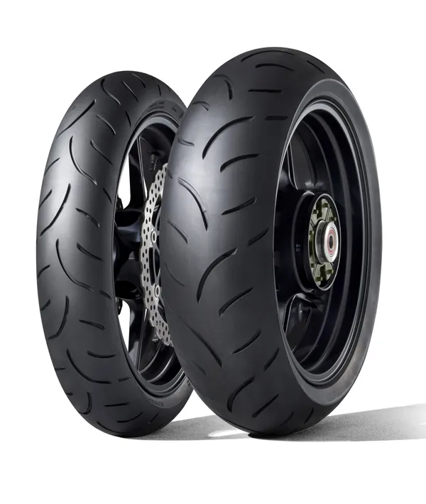 Pneu arrière Dunlop Qualifier II - vue 2